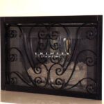 Wrought Iron Fire Place Screen #11