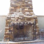 Outdoor Fire Place Screen #9