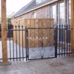 Exterior Iron Gate #34