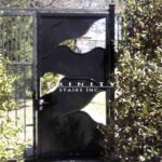 Exterior Iron Gate #38