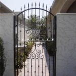 Exterior Iron Gate #42