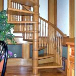 Wooden Spiral Staircases #12