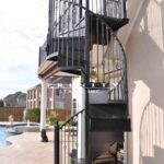 Outdoor Spiral Stairs #15