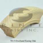 Stair Fittings - 7013 Overhand Easing Oak