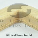 Stair Fittings - 7211 Level Quarter Turn Oak