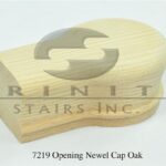 Stair Fittings - 7219 Opening Newel Cap Oak