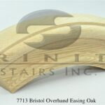 Stair Fittings - 7713 Bristol Overhand Easing Oak