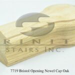 Stair Fittings - 7719 Bristol Opening Newel Cap Oak
