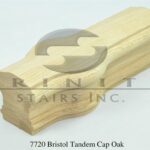 Stair Fittings - 7720 Bristol Tandem Cap Oak