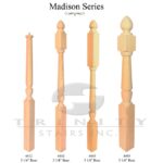 Madison Series Newels - Stair Posts